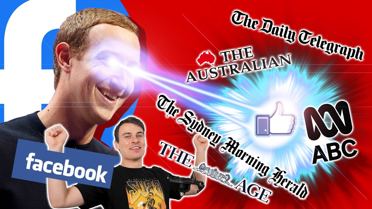 Facebook УНИЧТОЖАЕТ австралийские СМИ.
