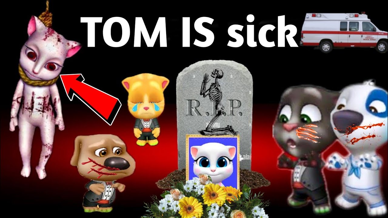My Talking Tom Friends _ Amung us | talking  tom is sick 😥😥😥