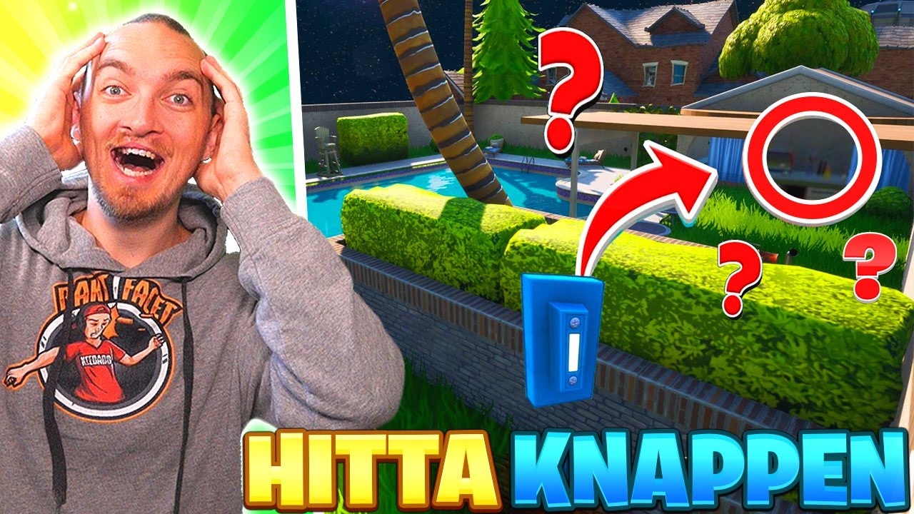 JAG MÅSTE HITTA KNAPPEN I FORTNITE