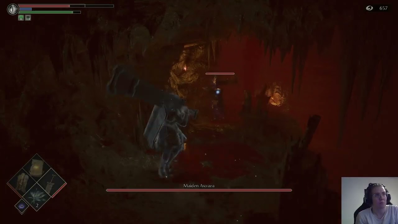 Demon's Souls - Maiden Astrea bossfight