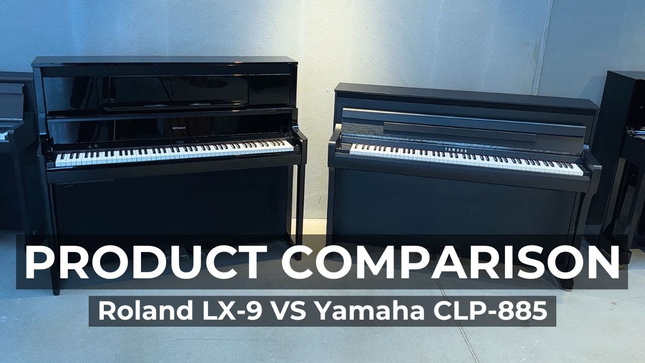 🎹 Roland LX-9 против Yamaha CLP-885 | Digitalpiano.com