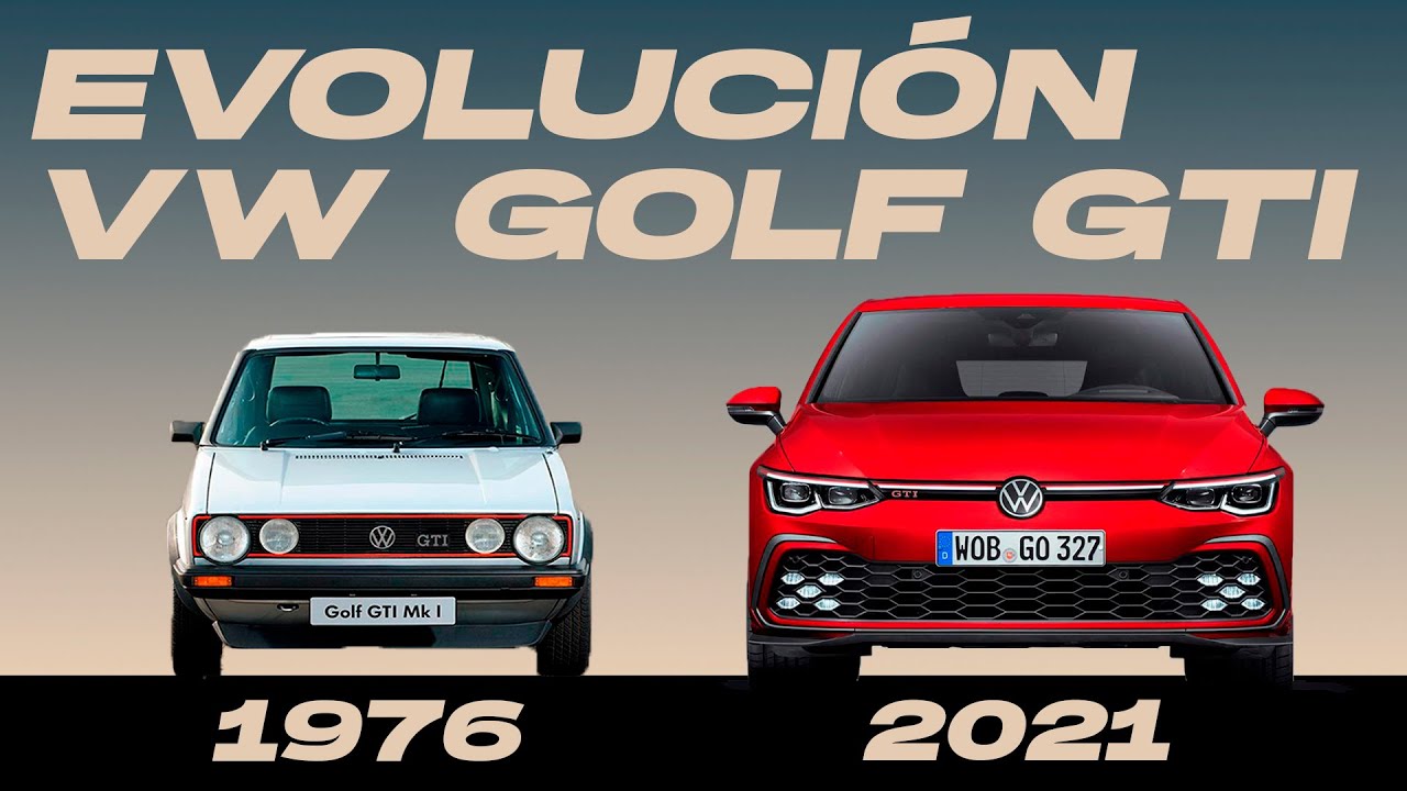 Volkswagen Golf GTI - La historia de sus 8 generaciones (1976-2021) - 45 años de GTI