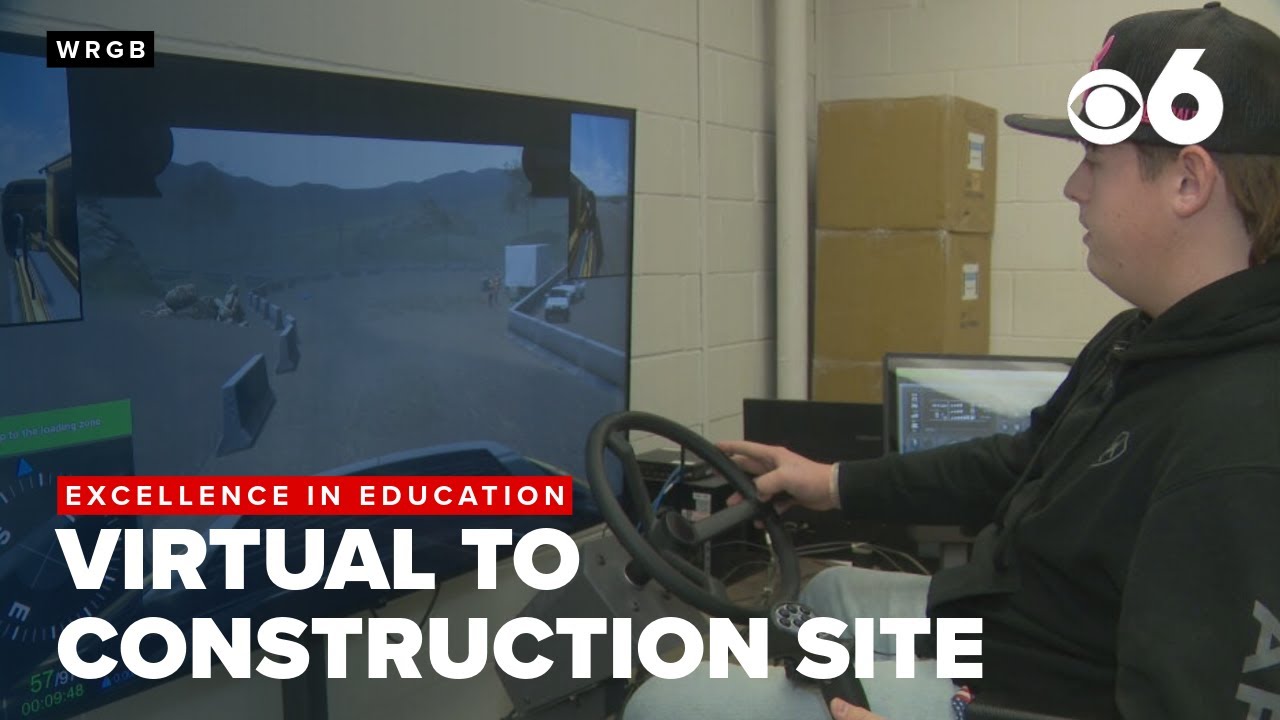 Virtual to construction sites: Simulators prepping students for future of heavy equipment