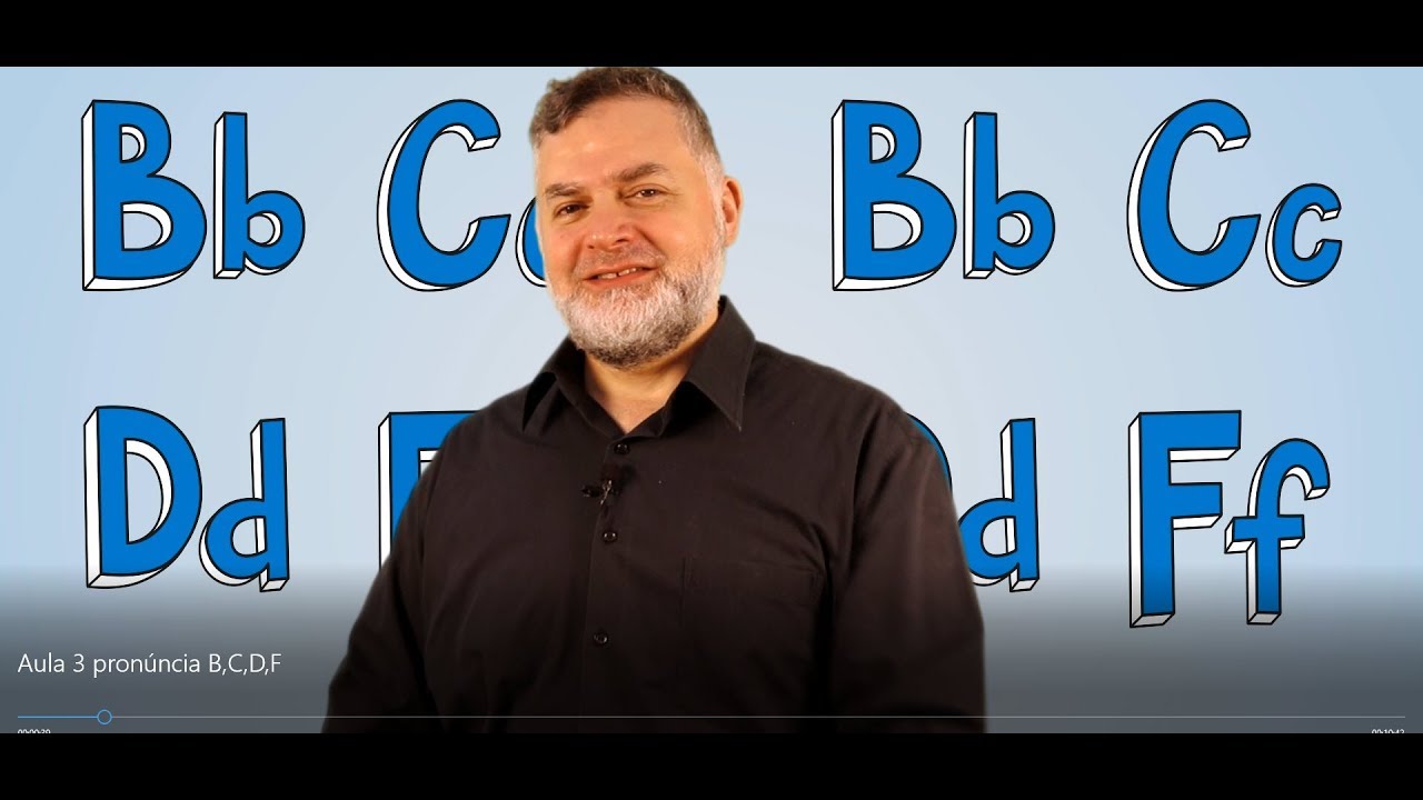 Aula 3 pronúncia B,C,D,F   الدرس ٣  برتغالي  برازيلي