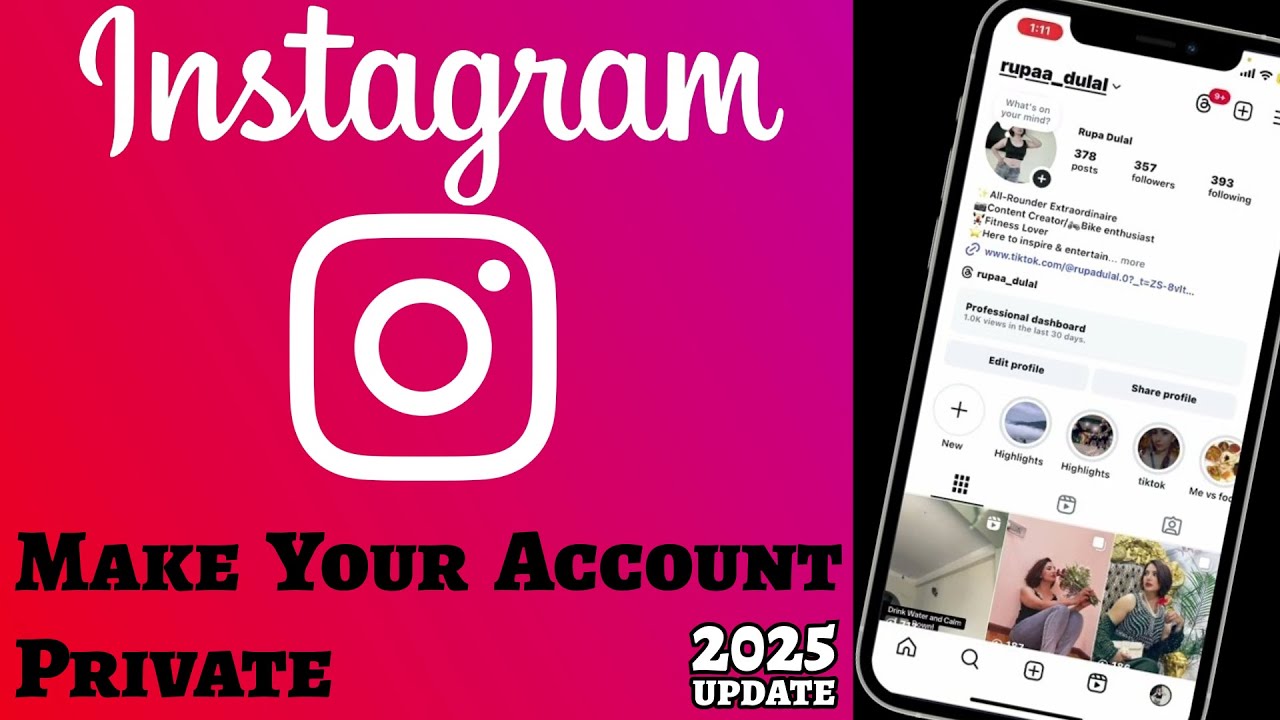 How to Make Your Instagram Private in 2025? Instagram Privacy Settings Tutorial