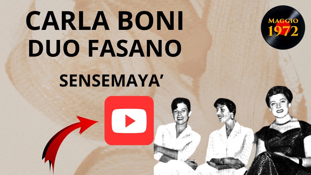 Carla Boni e Duo Fasano - Sensemayà (1952)