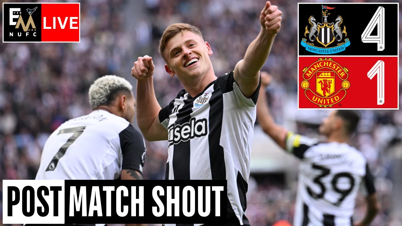 FOURSOME! | Newcastle United 4-1 Manchester United | NUFC LIVE PREMIER LEAGUE MATCH REACTION