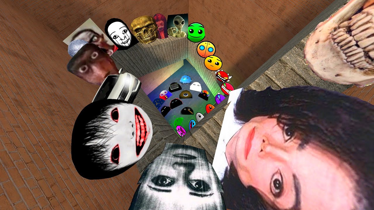 All Furious Angry Munci, Nicos Nextbots, Obunga Family in Gmod Compilation 4