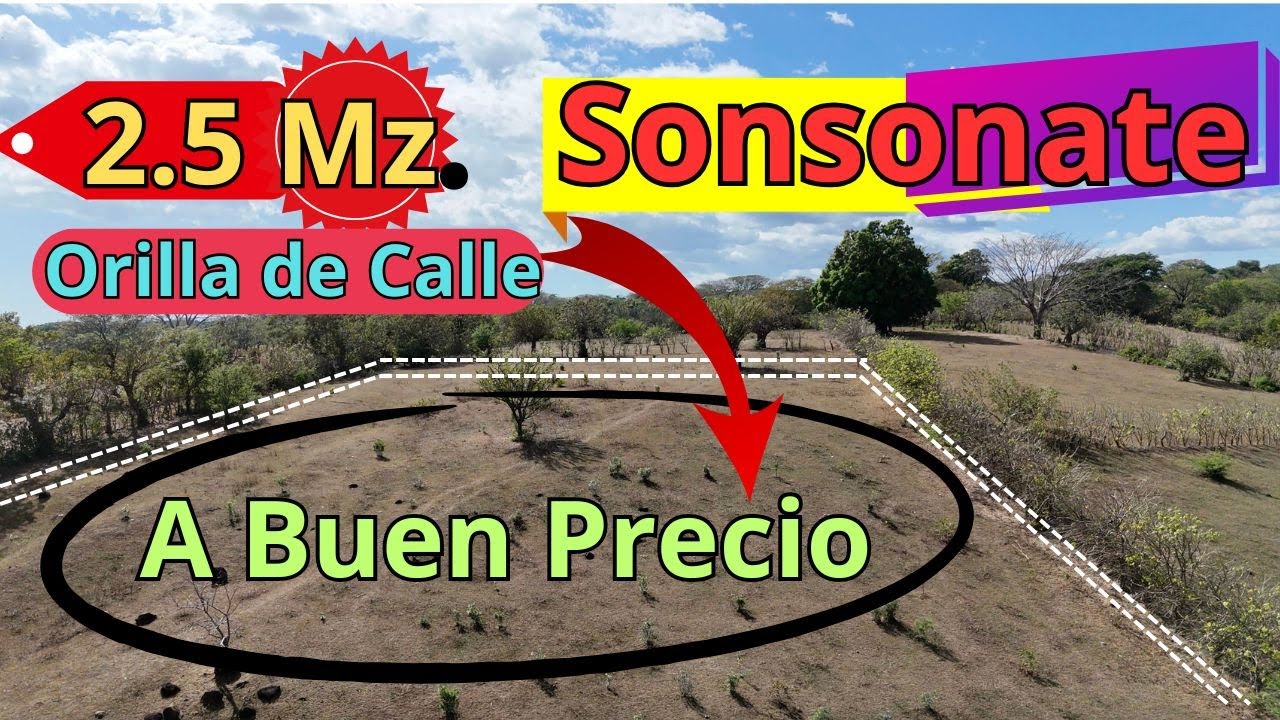 🔴 VENDIDO #150 Hermosas Manzanas Baratas en Sonsonate #propiedadenventa #lotesenventa #lotes
