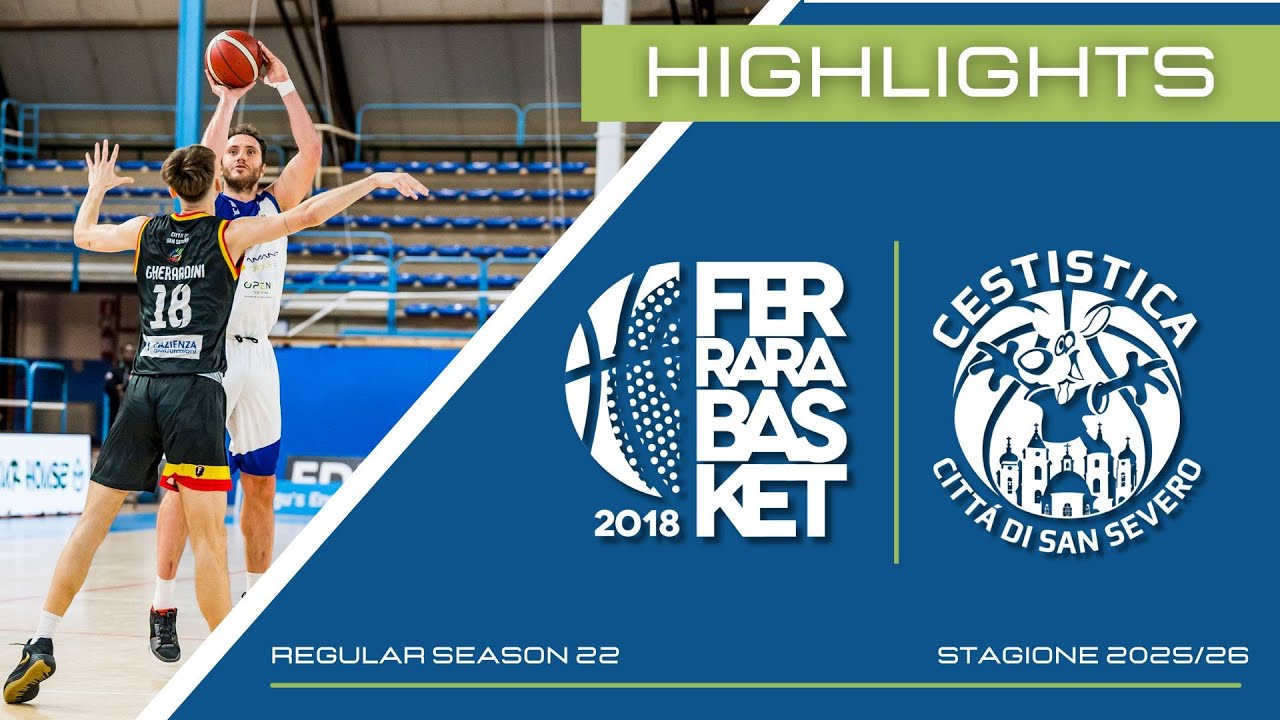 Highlights Adamant Ferrara-Allianz Pazienza San Severo | Serie B Nazionale | 2025/26