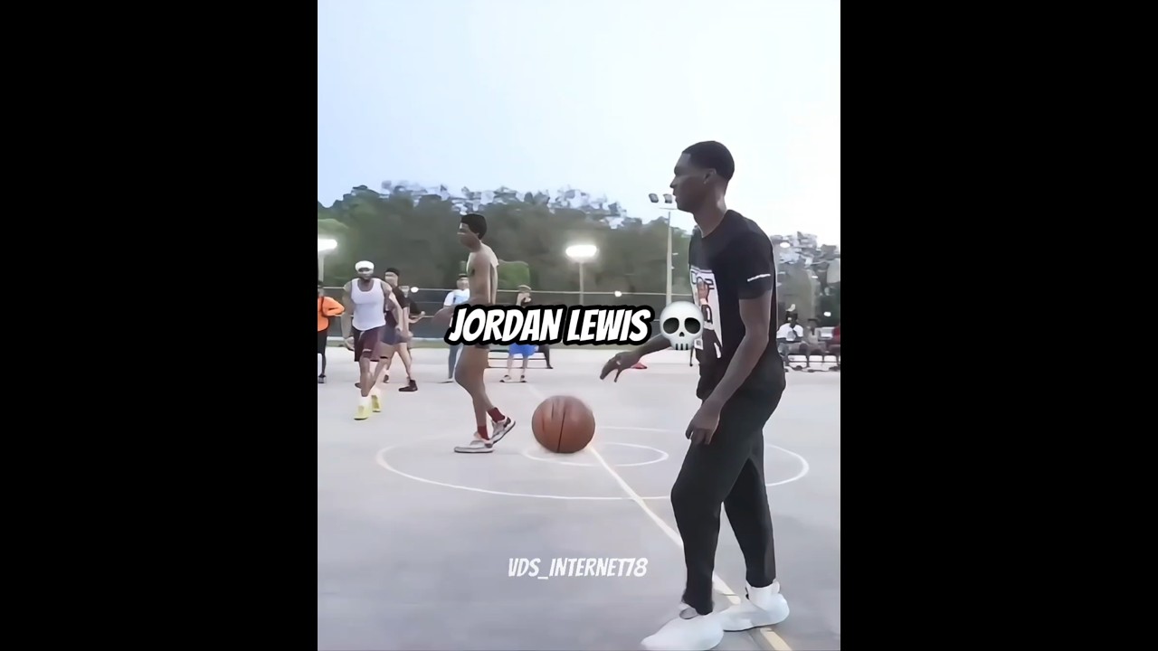 JORDAN LEWIS 💀 | #basketball #jlew #streetball #youtubers #basketballedits #edit