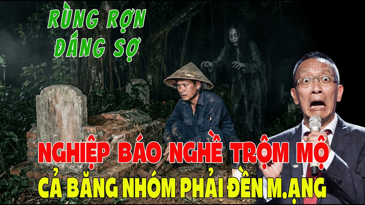 NGHIỆP BÁO NGHỀ TR.ỘM MỘ: Cả Băng Đạo Tặc Phải Đền M.ạng | Tâm Sự Cùng Văn Sâm