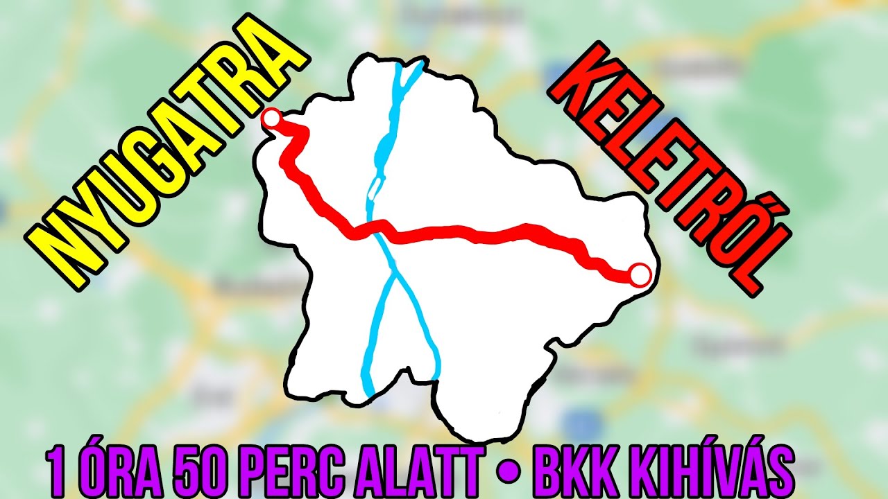 Budapest Keleti határától a Nyugatiig 1 óra 50 perc alatt! | BKK kihívás