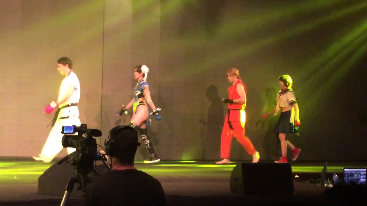 Street Fighter Argentina Cosplay Team en ComiCon