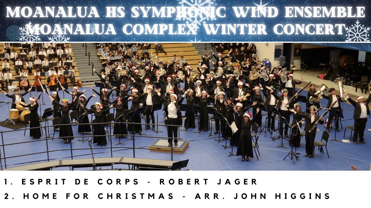Moanalua HS Symphonic Wind Ensemble | 2023 Moanalua Complex Winter Concert