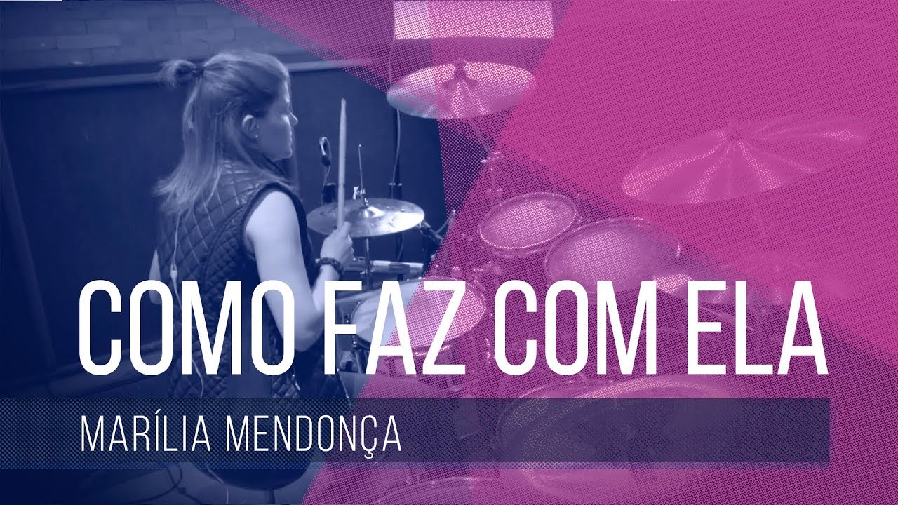 [Bianca Costa Batera] Como faz com ela - Marília Mendonça (Drum Cover)