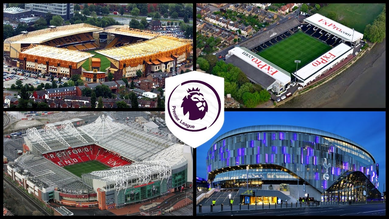 TODOS os ESTÁDIOS da PREMIER LEAGUE em 2021!