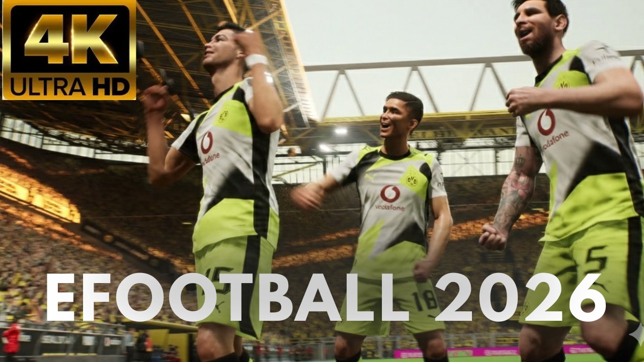 EFOOTBALL CONCOLE  PS5 PRO GAME PLAY 4K HDR 60FPS