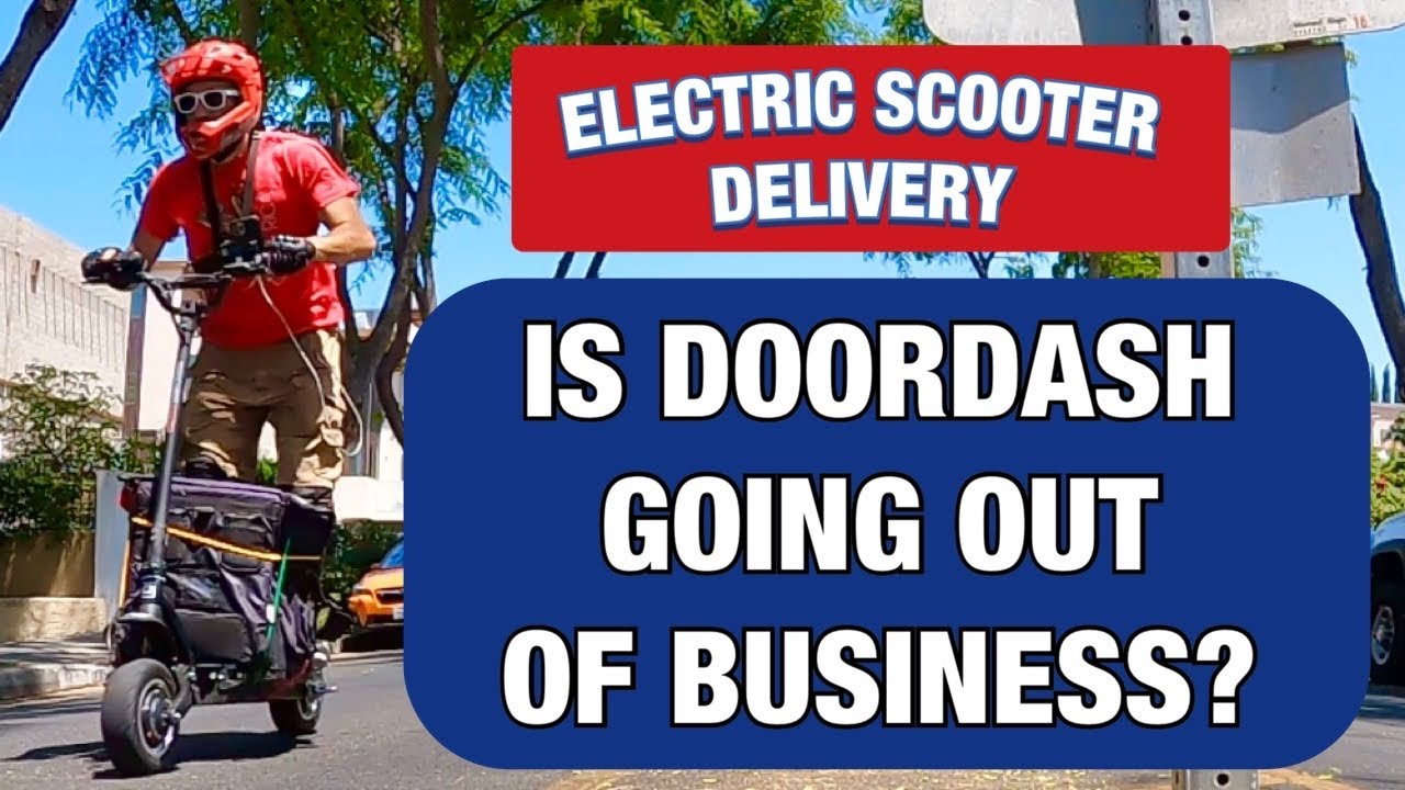 Доставка электросамокатов. Я не получаю заказы DoorDash! UberEATS спасает положение с помощью DUA...