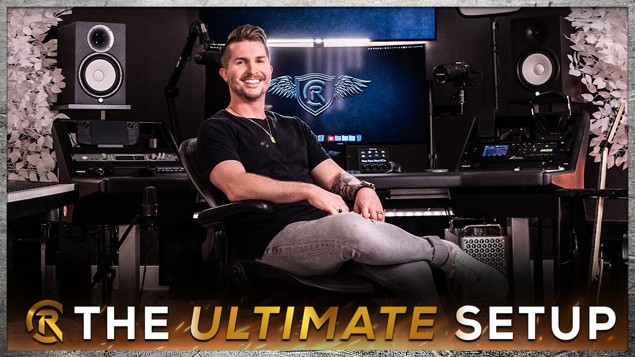 I Built My DREAM STUDIO - The Ultimate Hybrid Music & Gaming Setup