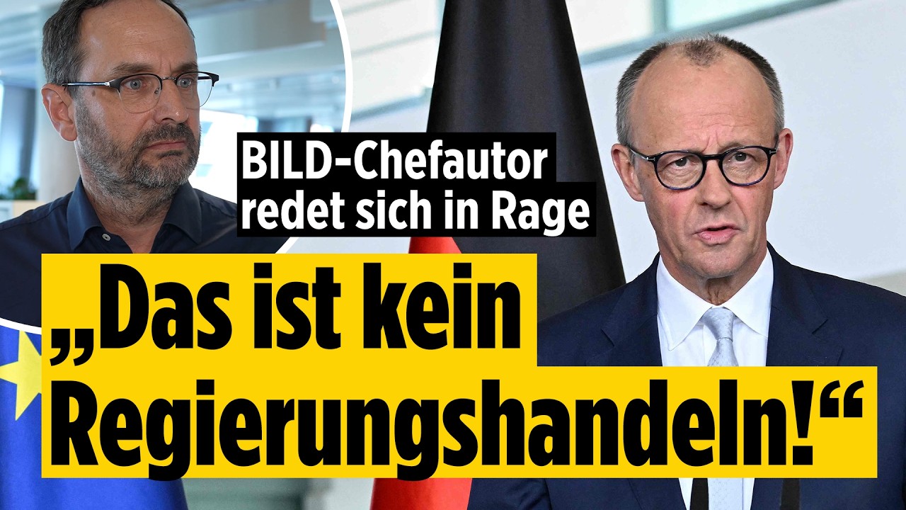 BILD-Chefautor Tiede tobt! Keine Hilfe f&uuml;r B&uuml;rger trotz steigender Spritpreise | Vertraulich-Clips