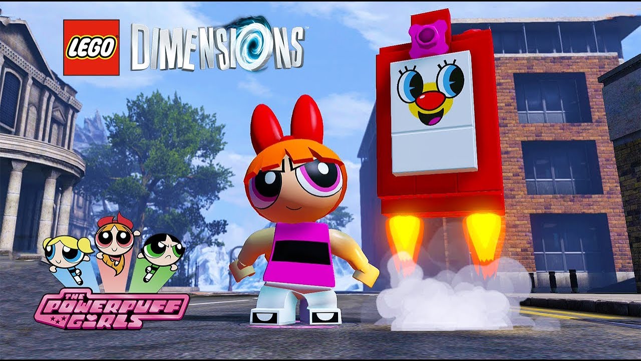 LEGO Dimensions Blossom Free Roam Gameplay (Powerpuff Girls Wave 9)