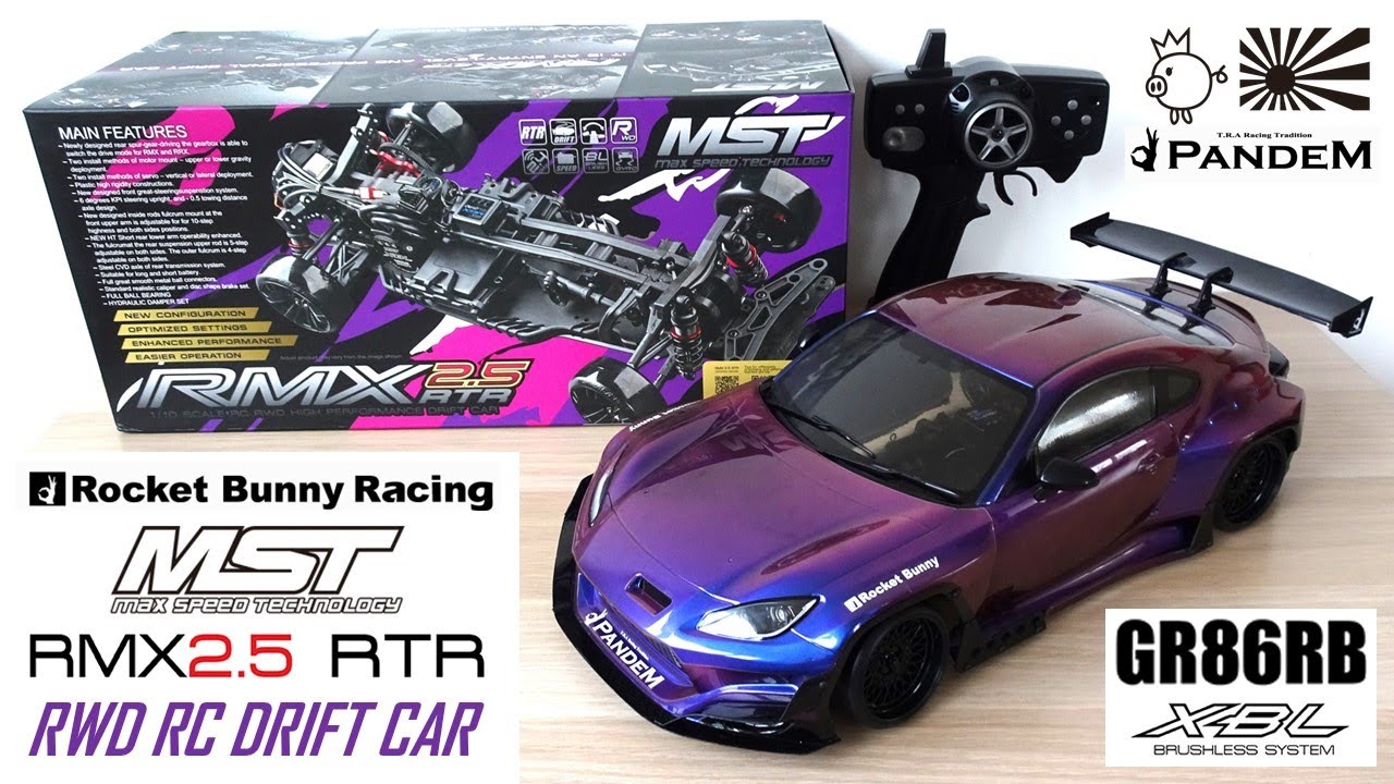 MST RMX 2.5 RTR GR86RB IP Бесколлекторный заднеприводный высокопроизводительный радиоуправляемый ...