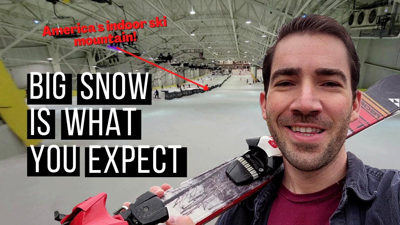 Skiing Big Snow | indoor mountain review