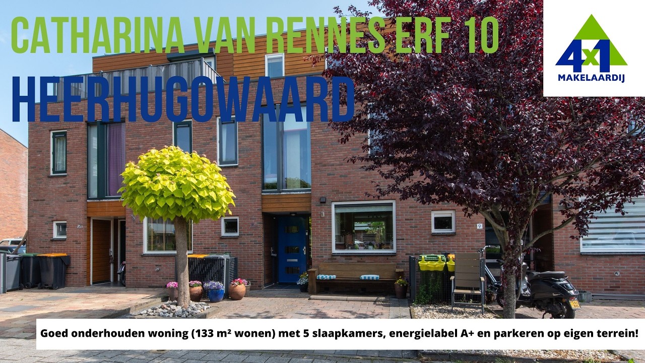 Goed onderhouden woning | Catharina van Rennes Erf 10 | Woningaanbod Heerhugowaard | 4x1 Makelaardij