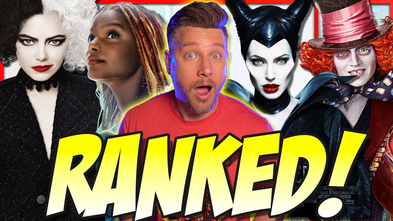 Every Disney Live-Action Remake Ranked! (w/ The Little Mermaid)