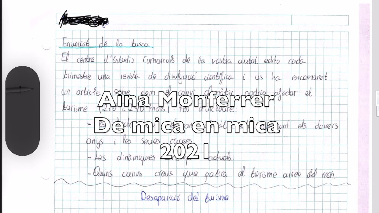 Correcció d'una expressió escrita (creació, article de divulgació)