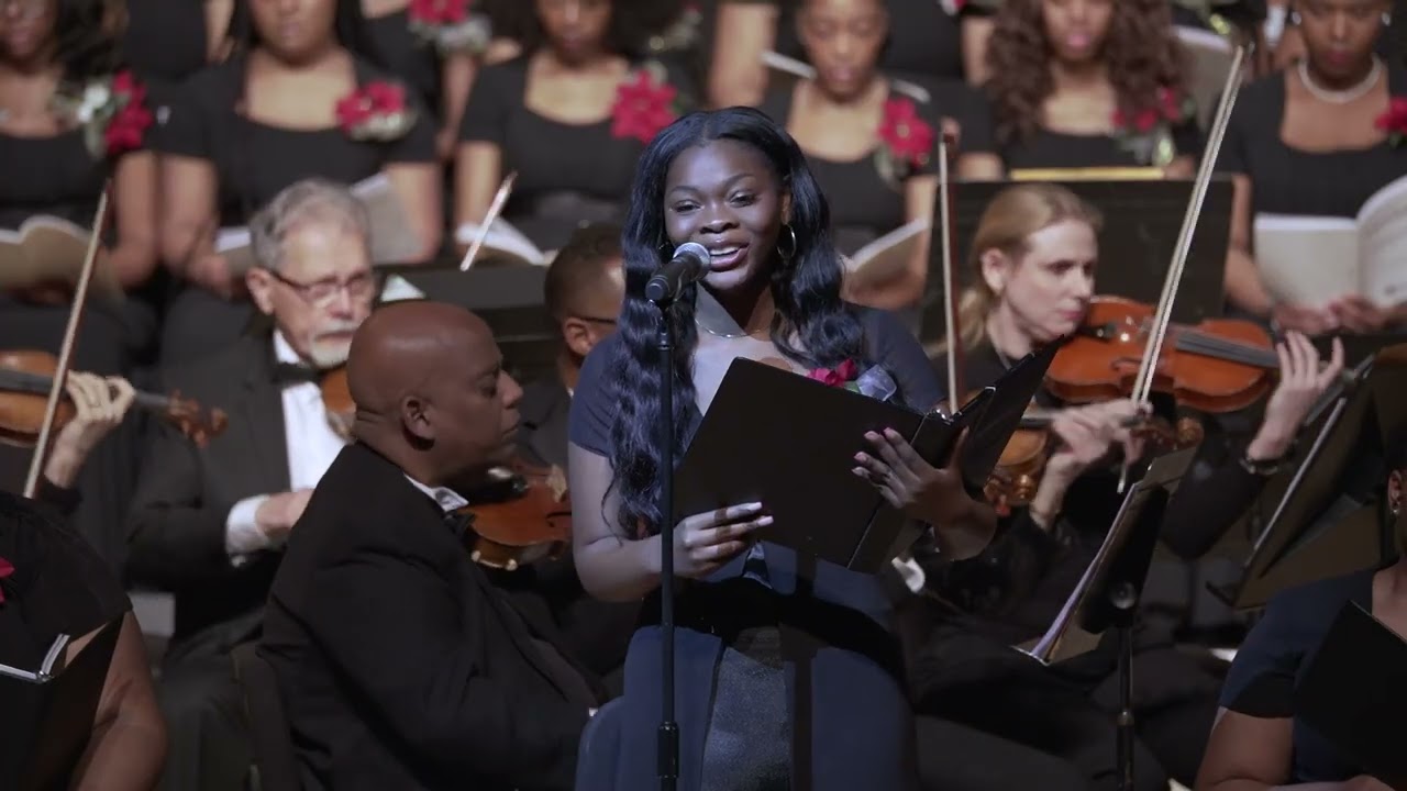 Morgan State University Choir's 2025 Christmas Concert - Sunday, December 14, 2025 - 1st half
