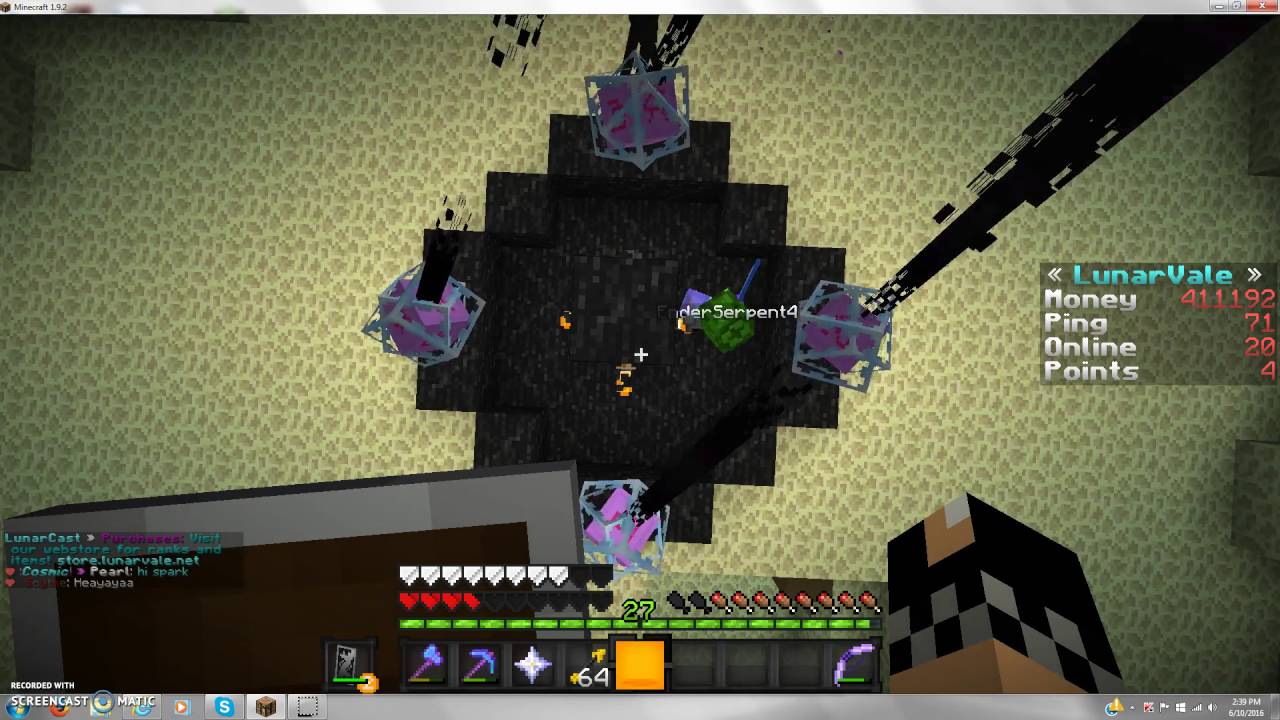 LunarVale letsplay#4 W/ Glaceon Dragon