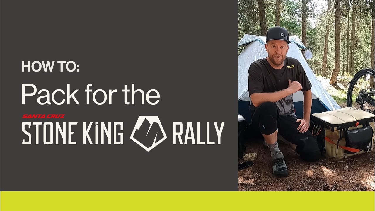 How to Pack your RUX 70L for the Stone King Rally