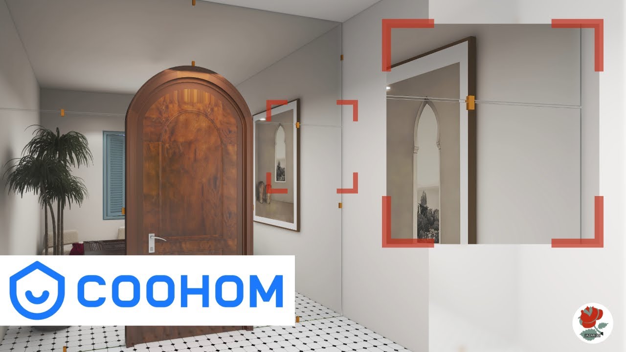 CUSTOM Glass Wall in Coohom | Coohom Tutorial