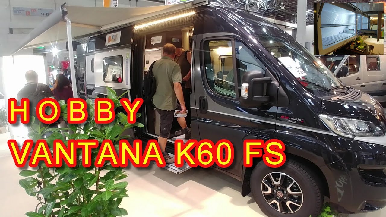HOBBY VANTANA K60 FS RUNDGANG, CARAVAN SALON DÜSSELDORF 2017, KASTENWAGEN