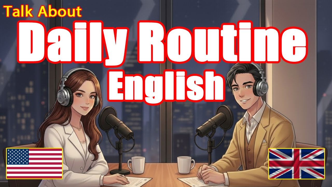 Daily Routine | Talk About Your Day | English Podcast