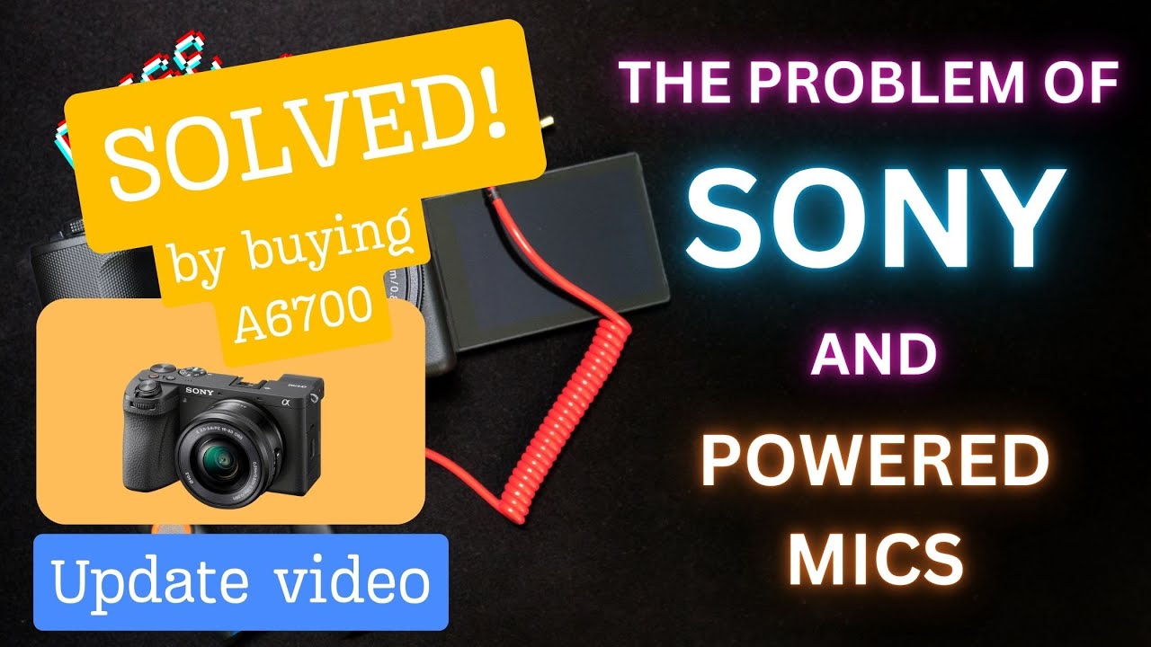 [Solved] High Noise Floor Issue with Sony Cameras and Powered Mics - Update Video