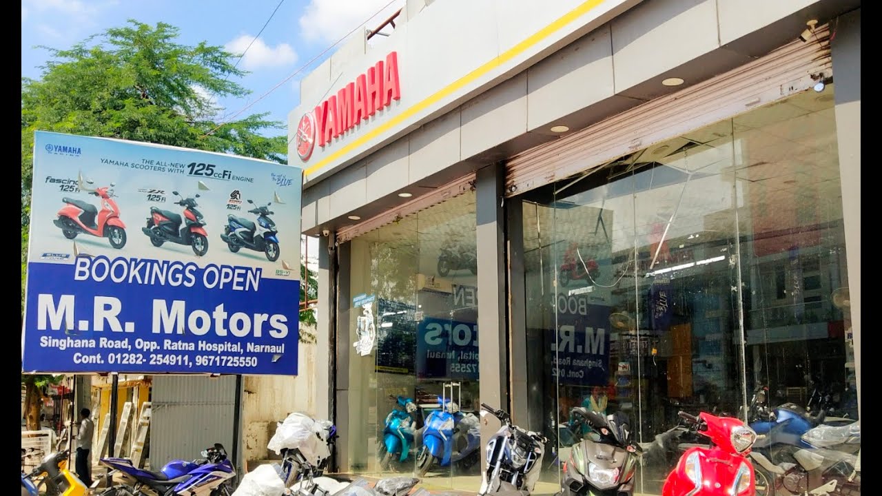 Yamaha Showroom Narnaul MR Motors Motorcycle Showroom Narnaul