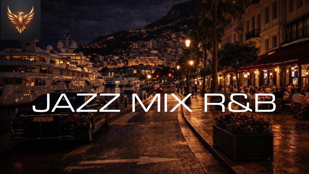 Smooth Jazz x R&B – Ocean Glow for Serene Late-Night Vibes 🌊🌙