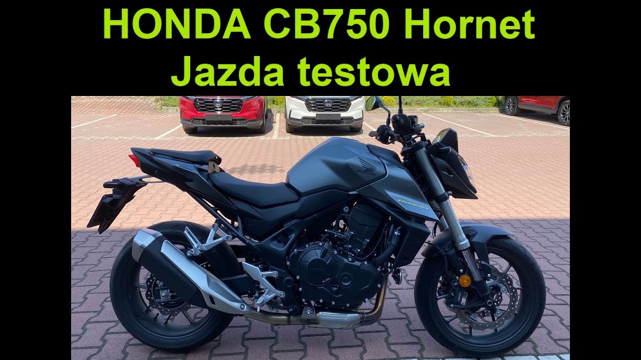 Honda CB750 Hornet jazda testowa +POV [2024]