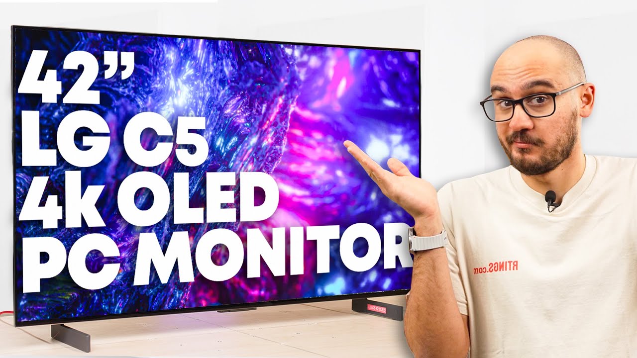 42-дюймовый OLED-монитор LG C5: более яркий усовершенствованный вариант по сравнению с прошлогодн...