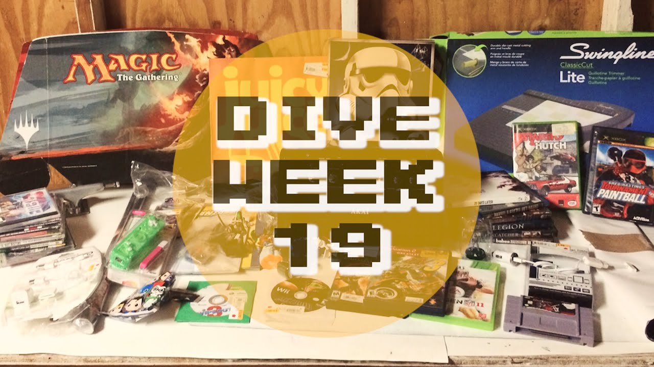 GameStop & Hastings Dumpster Dive - NEAT FINDS! - Week 19 | +Trade Mail #5