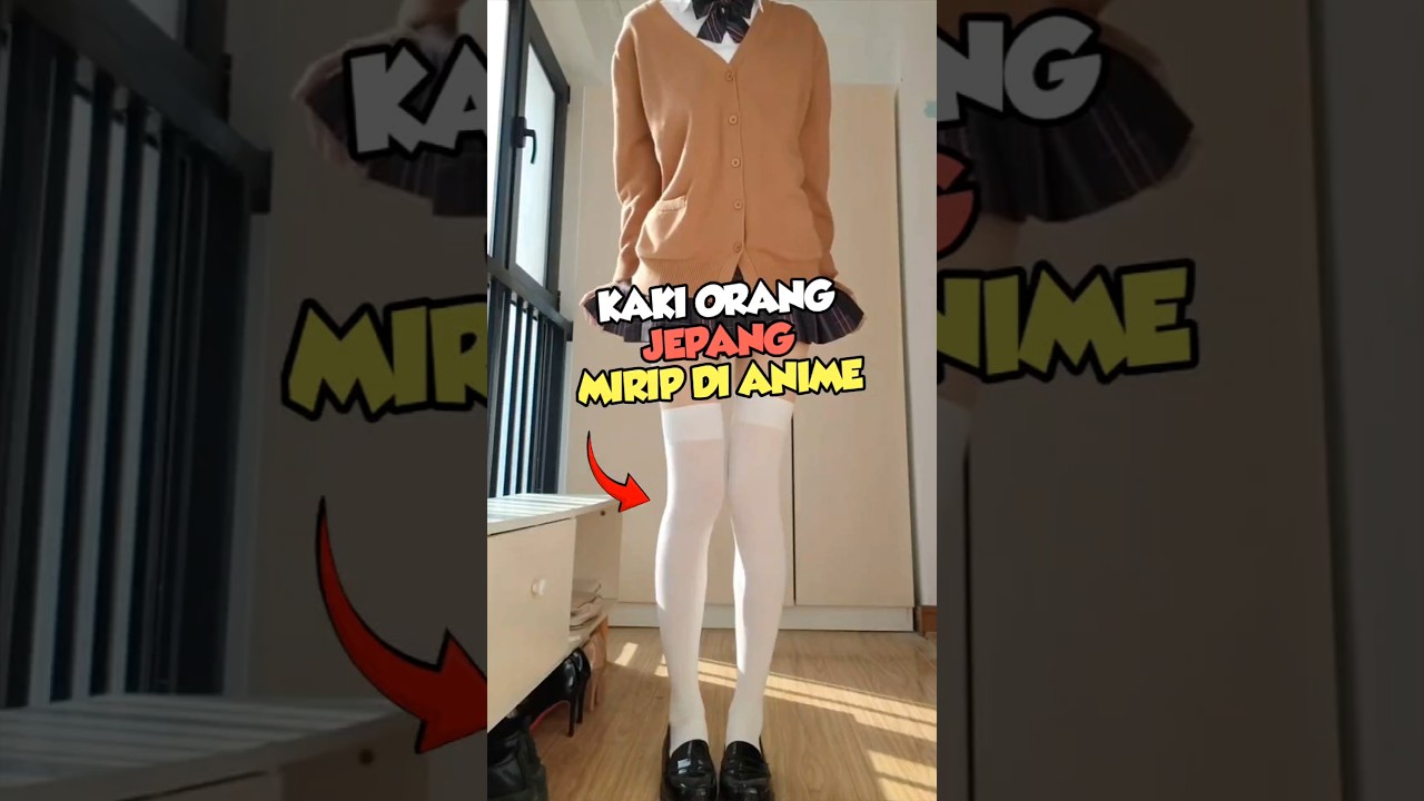 Kenapa Kaki Orang Jepang Mirip Seperti di Anime? Ini Alasannya!