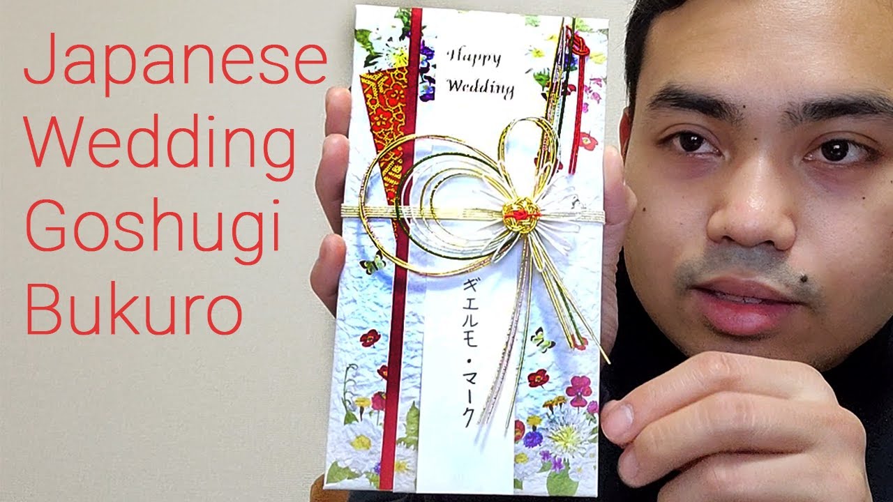 how to prepare a Japanese Wedding Goshugi-bukuro