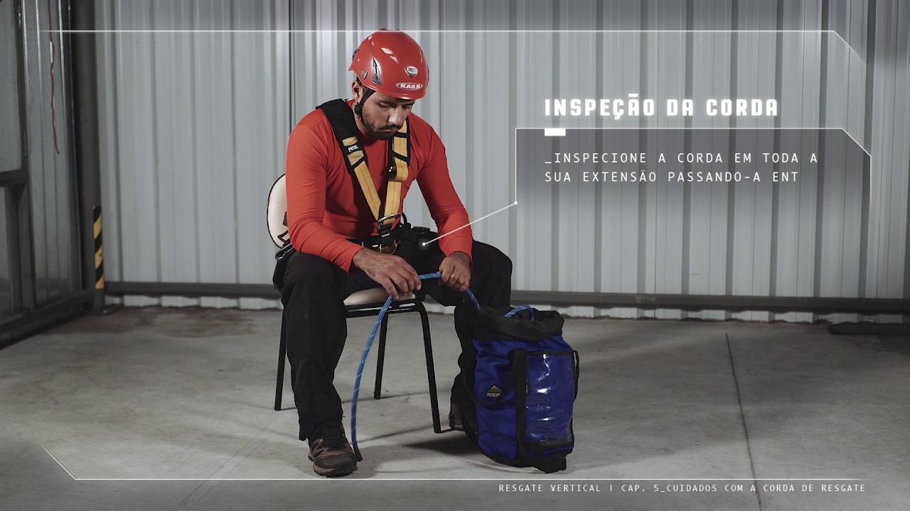 Resgate Vertical - V&iacute;deo 5.1 - Identifica&ccedil;&atilde;o, Hist&oacute;rico e Inspe&ccedil;&atilde;o da Corda
