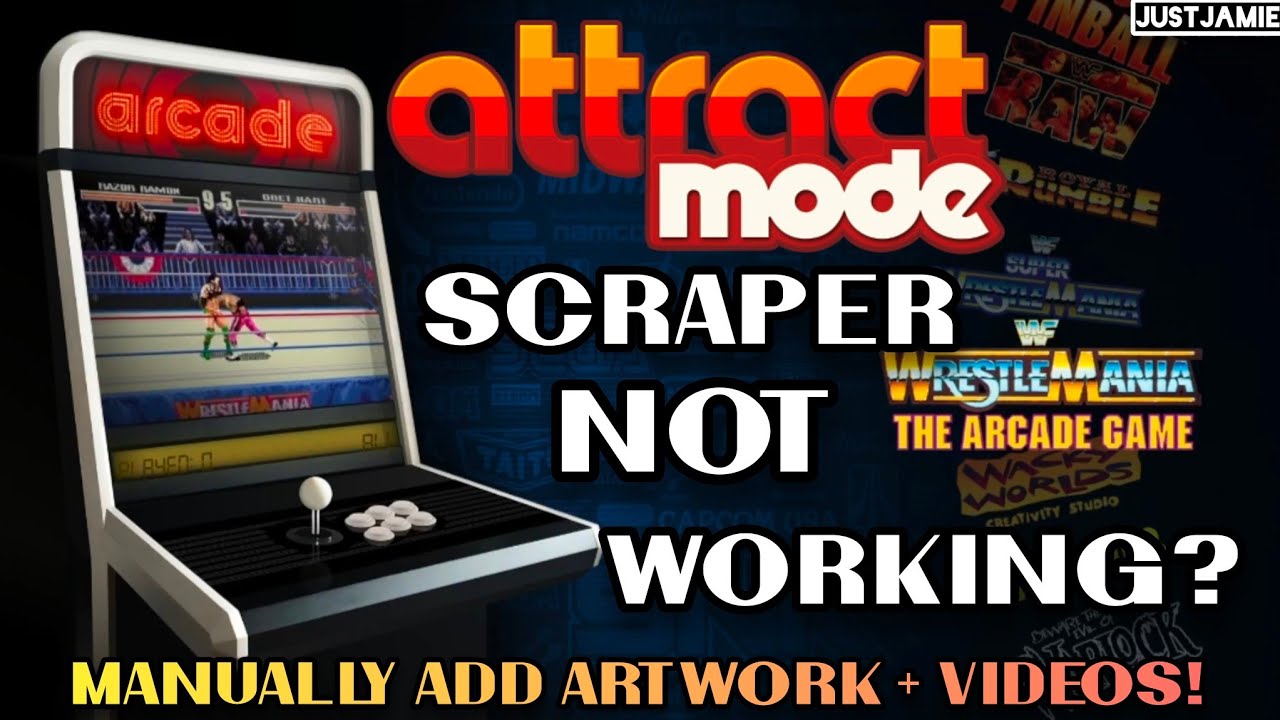 Attract-Mode Artwork + Videos Setup Guide #attractmode #emulator #frontend