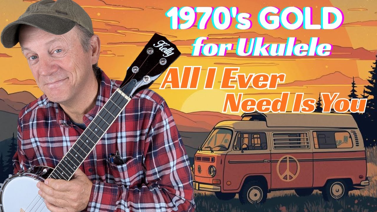Золото 1970-х для укулеле — Как играть 
