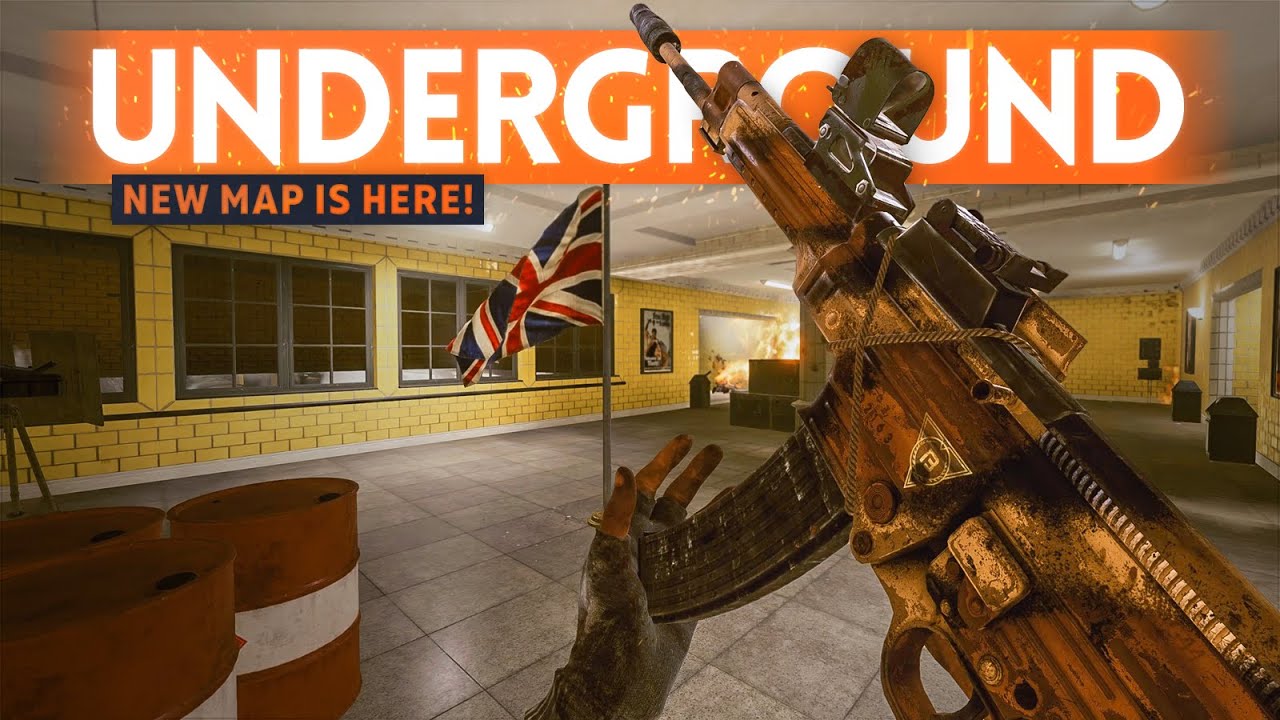 OPERATION UNDERGROUND First Look 🤠 Battlefield 5 New Map Gameplay