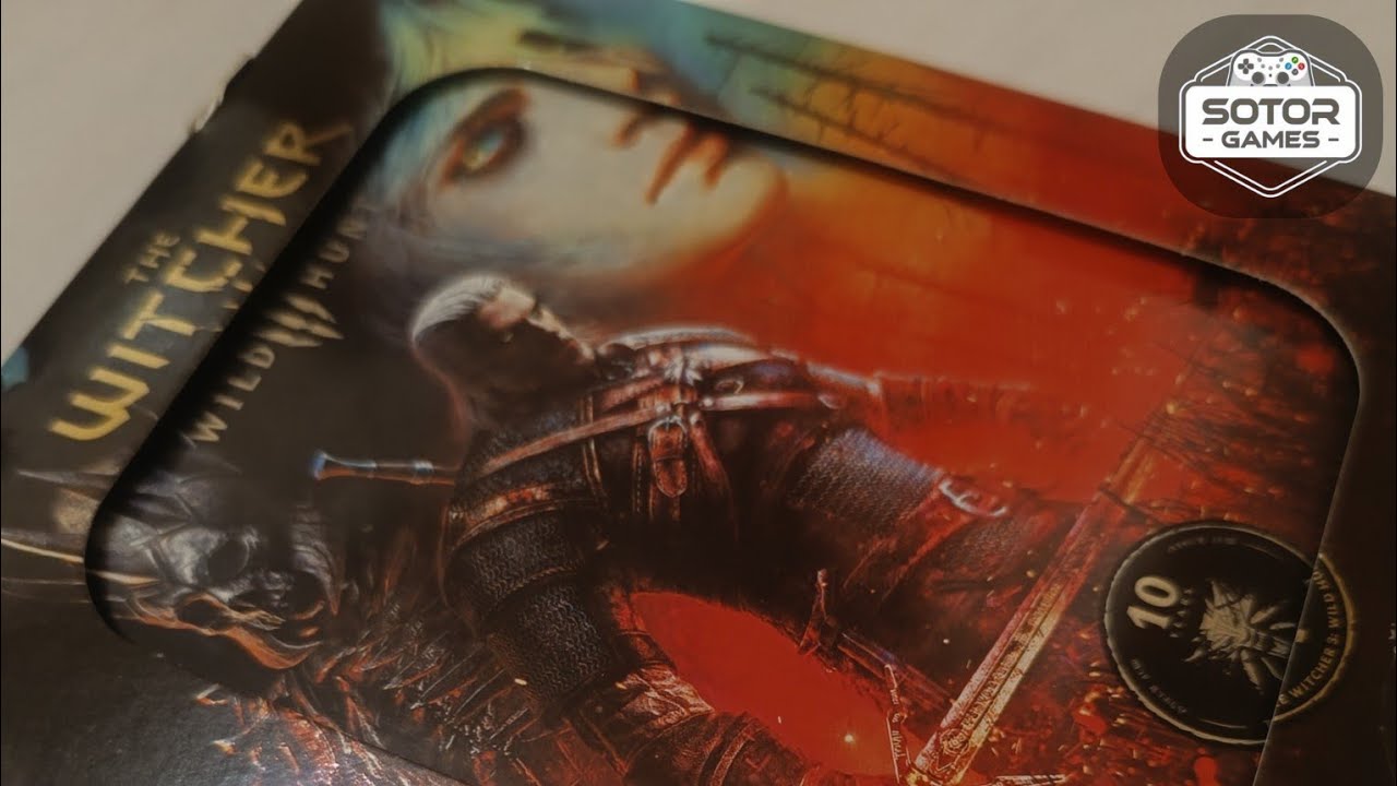 Unboxing - The Witcher 3: The Wild Hunt Complete Edition + 10th Anniversary Steelbook - PS5